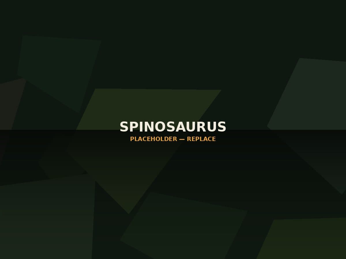 Spinosaurus